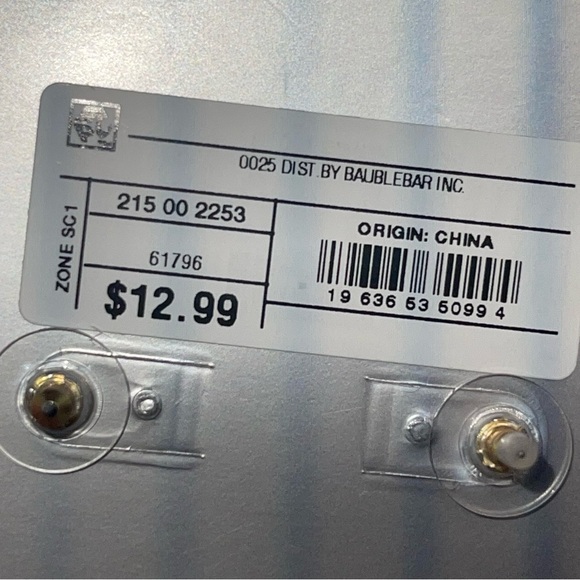 Sugarfix by BaubleBar Whipped Cream Whip Ice Cream Truck Earrings NWT - Picture 3 of 4